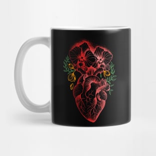 The Colorful Heart And The Nature Mug